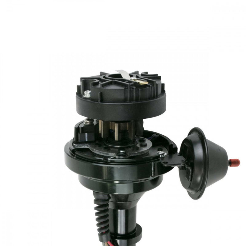 TSP Distributor Chev SB/BB - Ready To Run - Black Cap-Fixed Collar-Pro Series