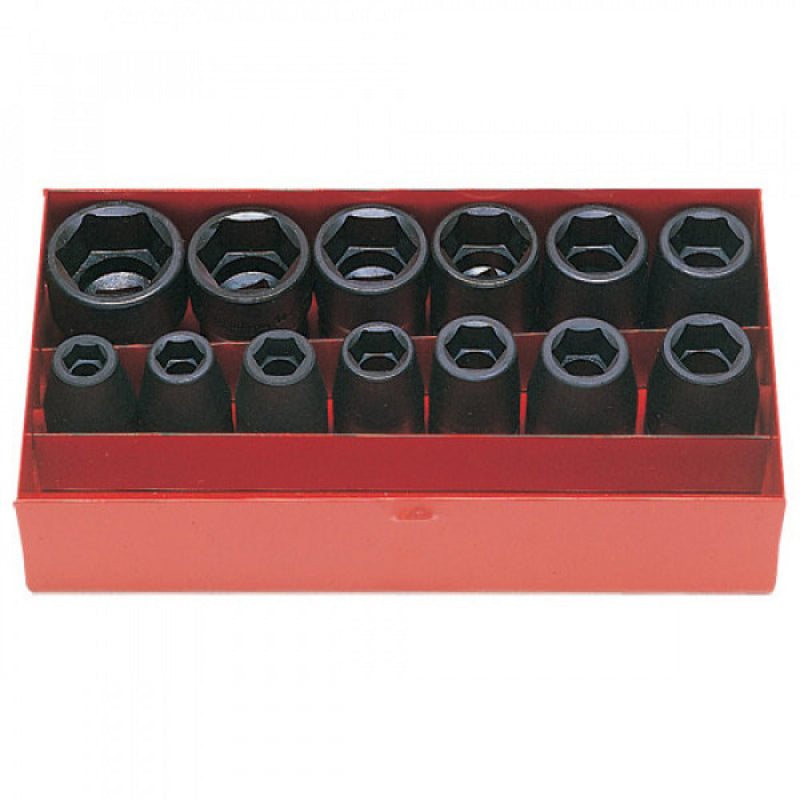 Koken 1/2" Dr Impact Socket Set 12pc