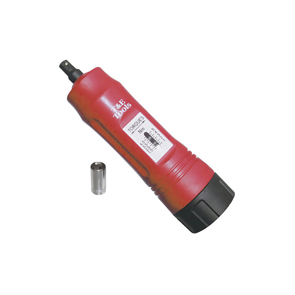 T&E 1/4" Dr. 8Nm Torque Screwdriver