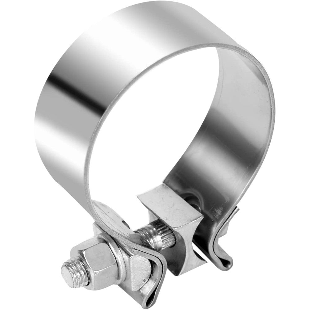 AFTERBURNER Universal Exhaust Band Clamp Narrow Heavy Duty Stainless Steel 3"