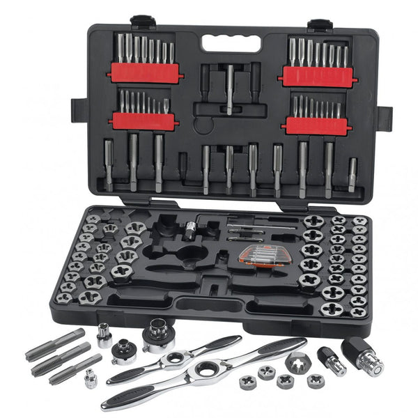 GearWrench Tap & Die Set Combination Ratcheting Large 114Pc