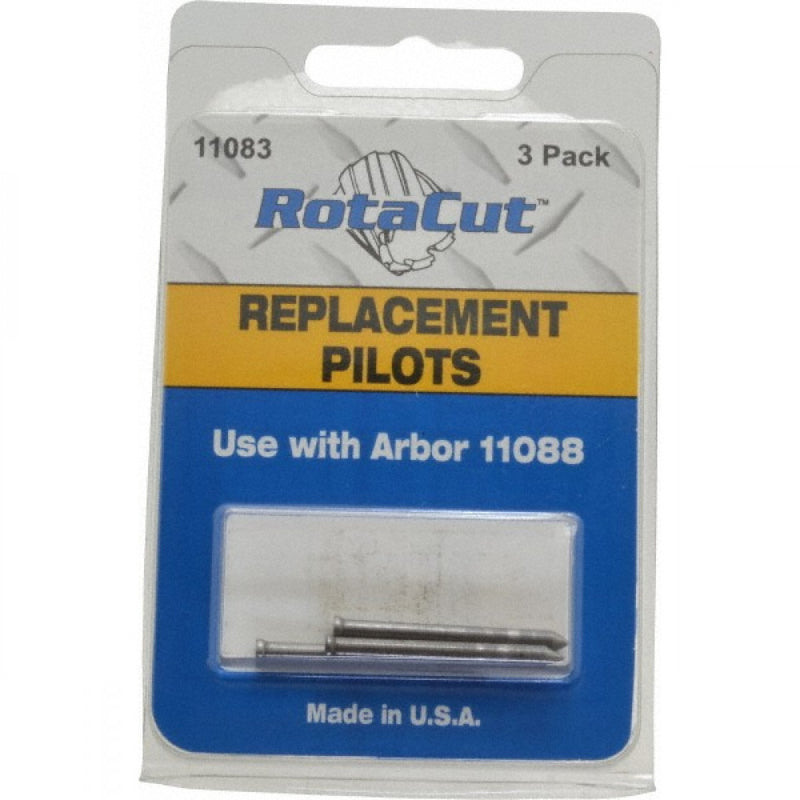 Pilot Pin To Suit Rotacut Arbor 11088 Pack Of 3 11083