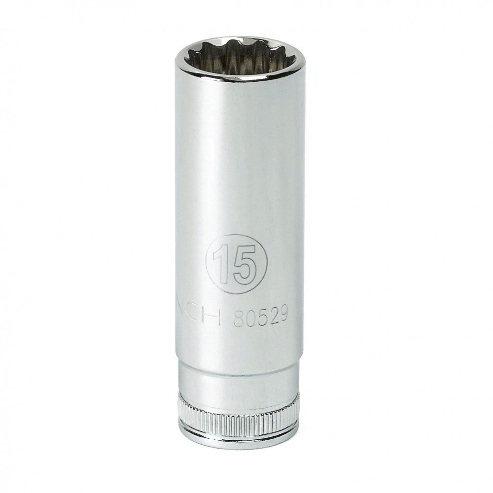GEARWRENCH 3/8" Drive 6 Point Deep Metric Socket 10mm
