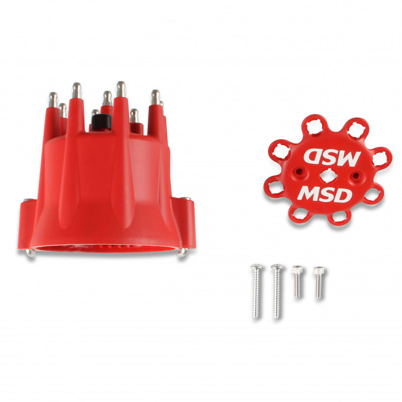 MSD Distributor Cap Chev Tower & Wire Retainer Each