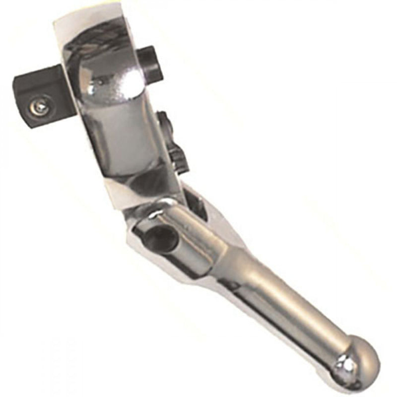 T&E Tools 1/2" Drive Stubbie Swivel Ratchet