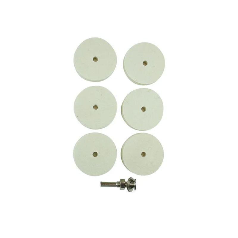 M7 2in Felt Pad Conditioning Disc Kit - Blister Pa