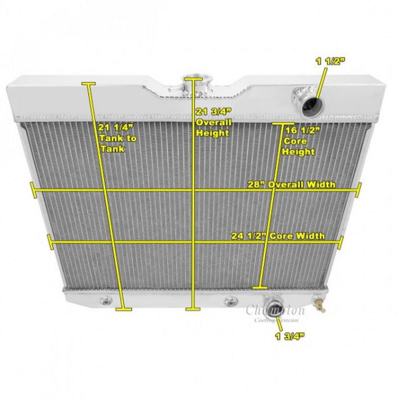 Champion Radiator Chevy 59-64