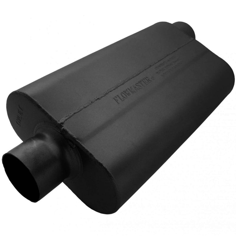 Flowmaster Muffler (50 Series)3.0 Centre In/Offset Out (Delta Flow) Each