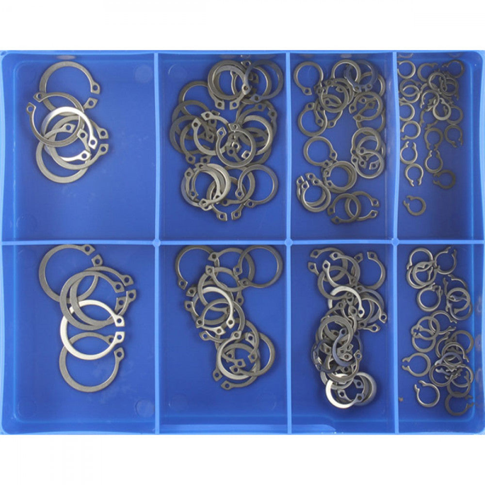 120Pc External Circlip Assortment 304/A2