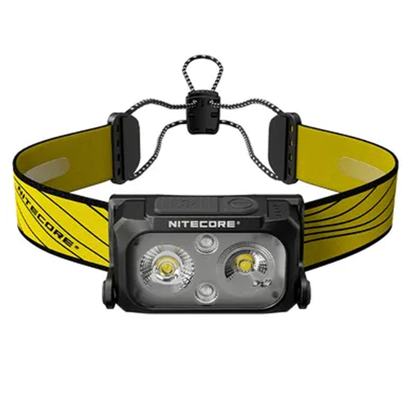 Nitecore USB Rechargeable LED Triple Output Headlamp Yellow