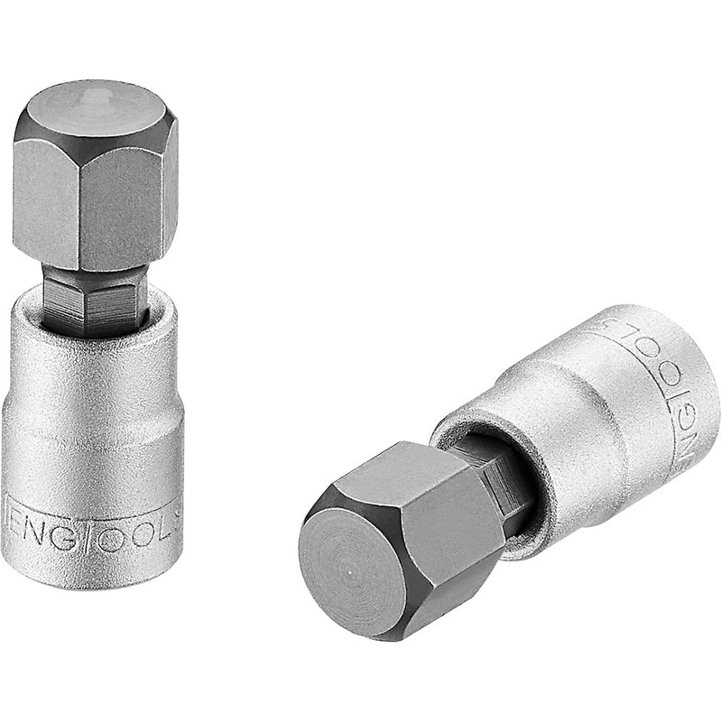 Teng 1/4in Hex Bit Socket Metric 10mm