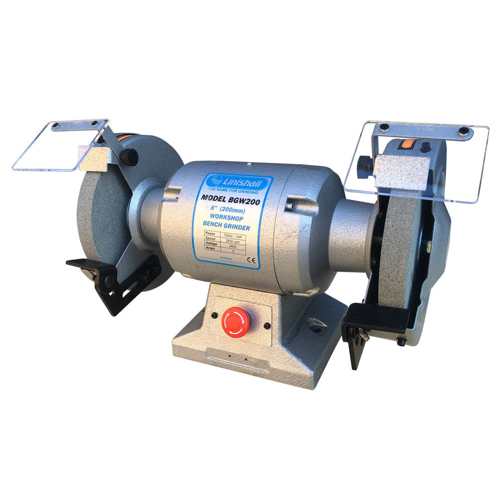 Linishall Workshop Bench Grinder 8" (200mm)