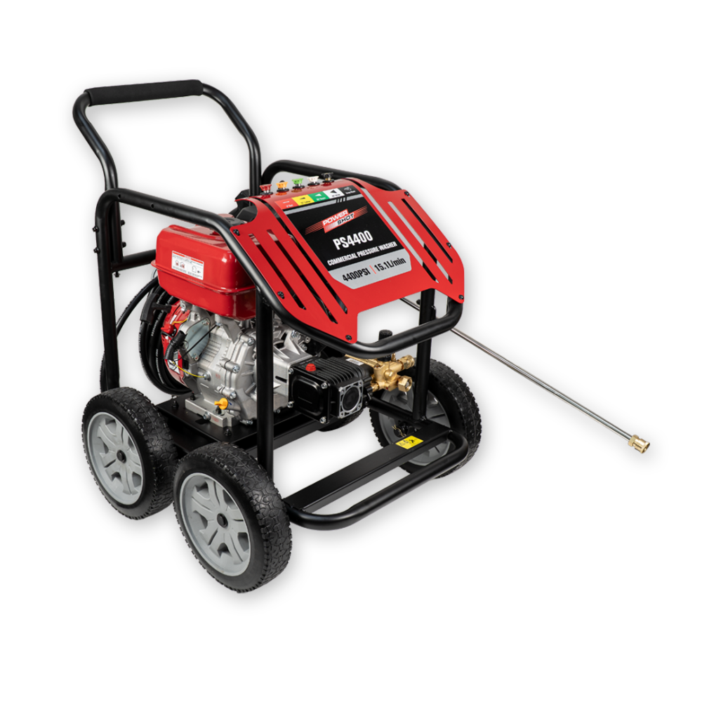 Powershot PS4400 Petrol Waterblaster 4400psi 15.1 L/min W/ AR Triplex Pump