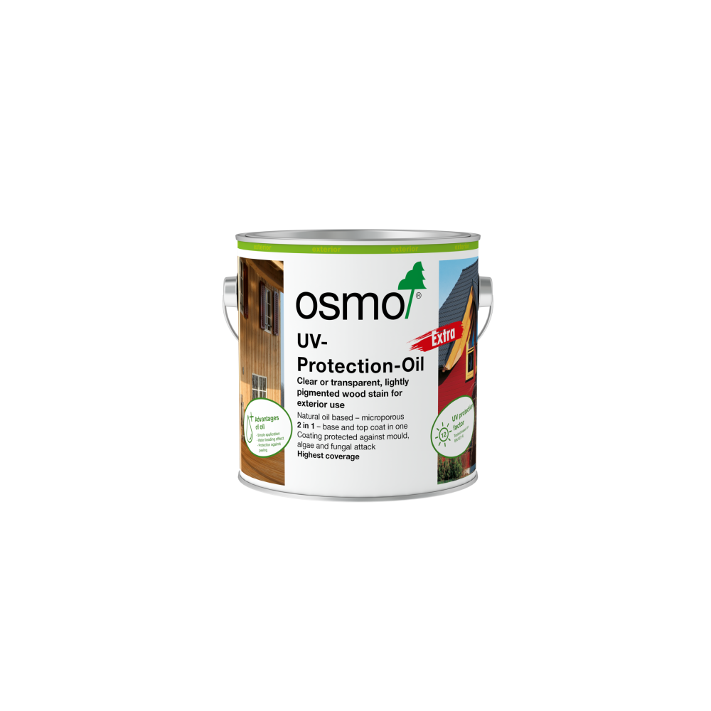 Osmo UV Protection Oil Clear - UV Oil 410, 10 Litre