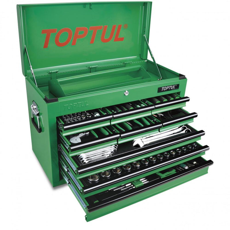 Toptul 9 Drawer Chest 186 Piece Tool Set