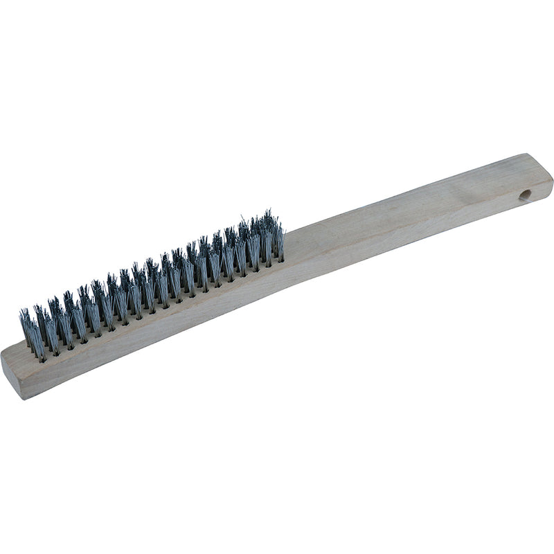 Itm Wire Brush 353mm - 3 Row Steel