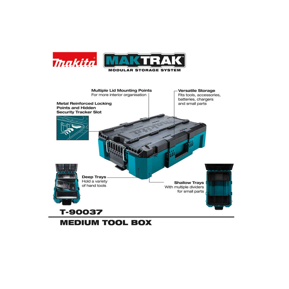 Makita MAKTRAK Medium Tool Box (T-90037)