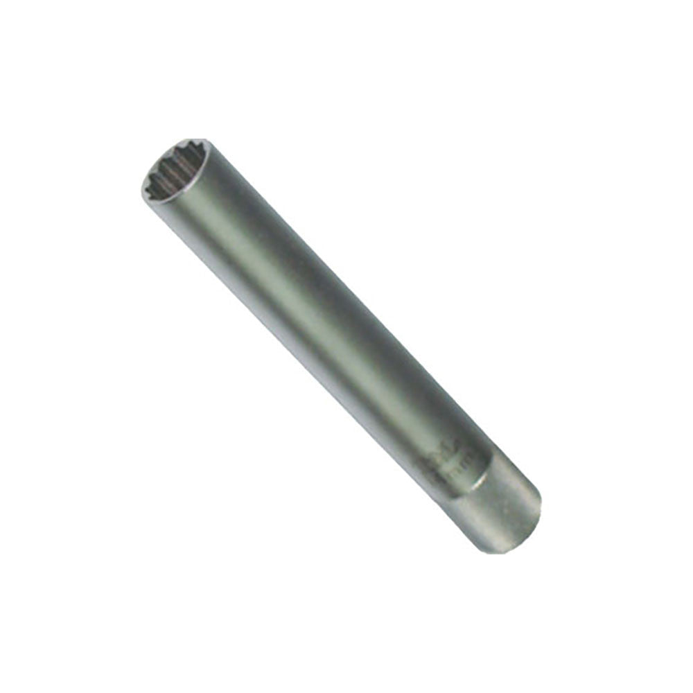 T&E 3/8" Dr. 12 Point Spark Plug Socket, 14mm, 90mmL