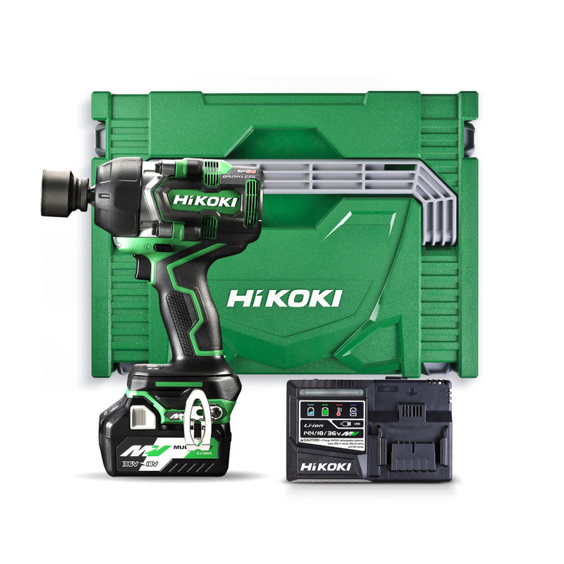 HiKOKI 36V 770nm 1/2inch Impact Wrench Kit - WR36DE(GPZ)