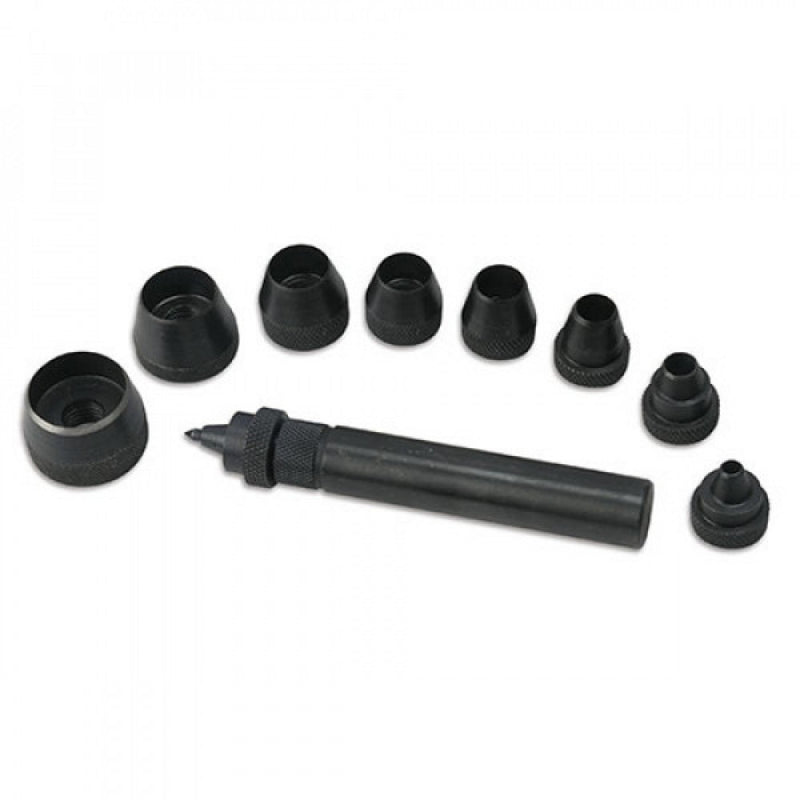 AmPro Hollow Punch Set 10pc-5-32mm