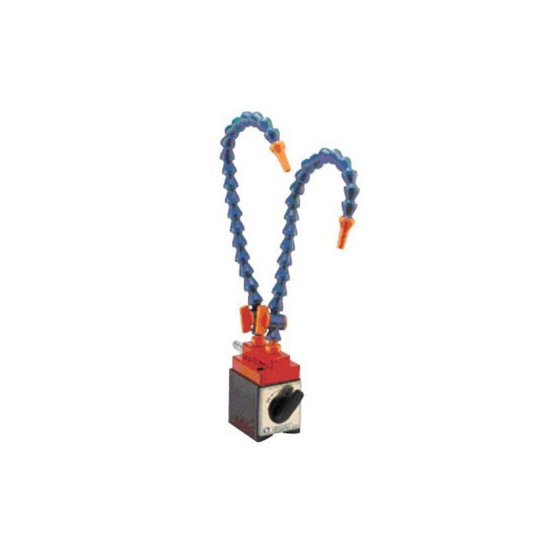 Coolant Dispenser Mag Base + 2 Hoses 1/4" x 330mm Long With On/Off Valve