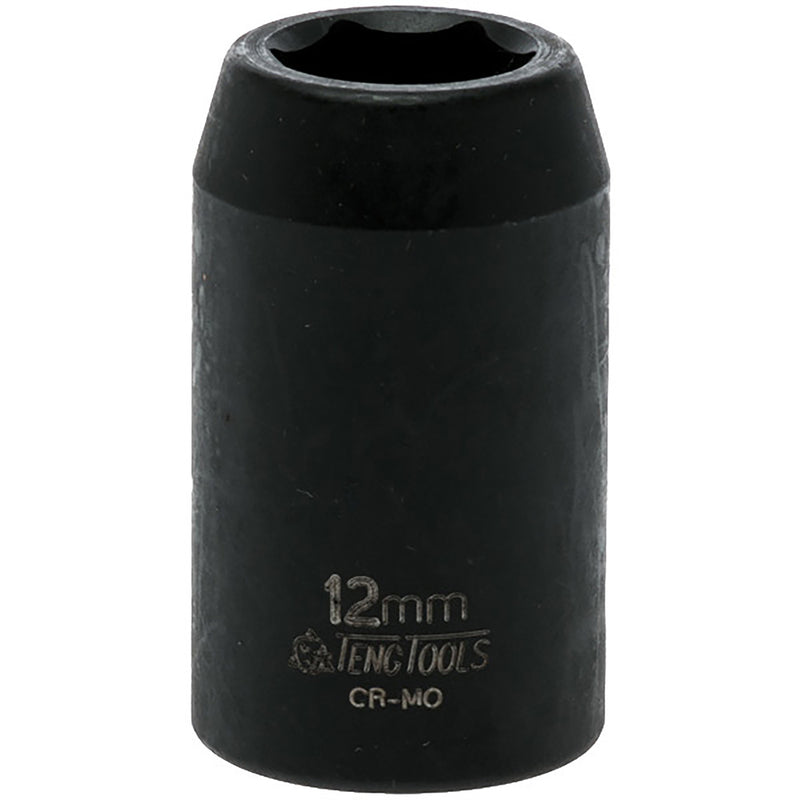 Teng 1/2in Dr. Impact Socket 12mm Ansi