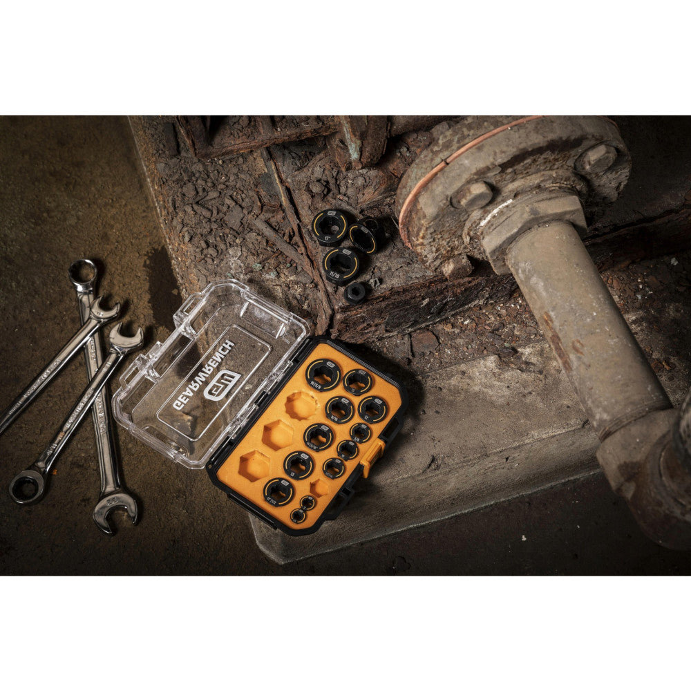 GEARWRENCH 16Pc Bolt Biter™ SAE/Metric Wrench Insert Set