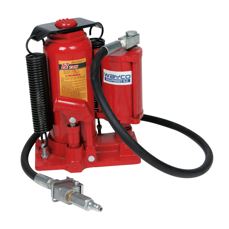 Air / Hydraulic Bottle Jack 12.0 Ton Min HT 260mm, Total HT 510mm, Lift 170mm