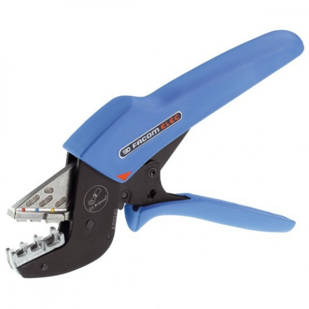 Plier Crimping Ratchet Style 0.4-6mm Insulated Facom 673838