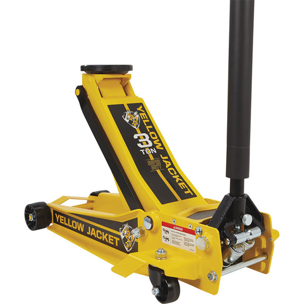 Powerbuilt 3Ton / 2700Kg Yellow Jacket Low Profile Garage Jack