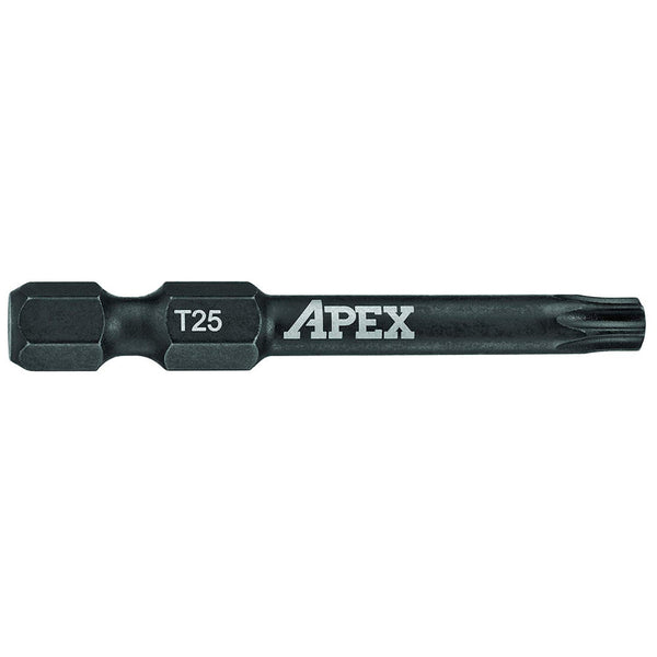 APEX Industrial 2" TORX Power Drive Bit T25 - 2 Pack