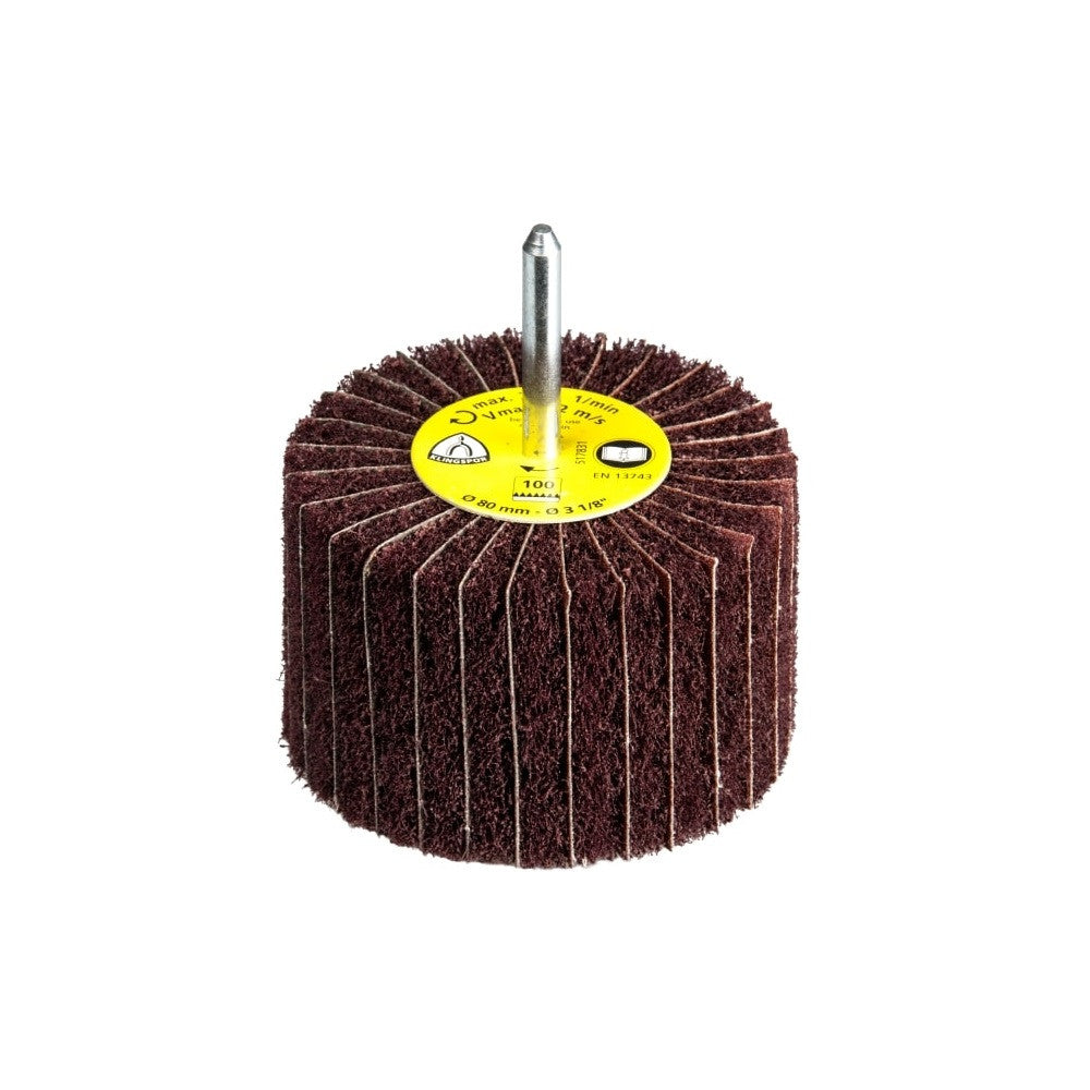 Klingspor NCS600 Combination Flap Wheel 6mm Shaft - 80x50, 150g