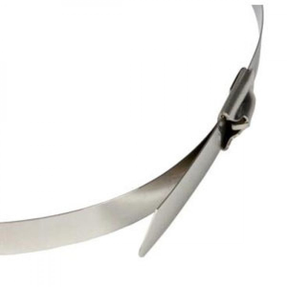 520 x 8.0mm Stainless Steel Tie-Gr304-100Pk**