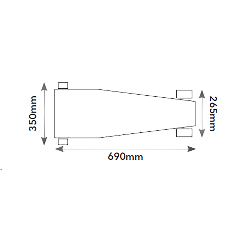 Powerbuilt 2.5Ton / 2268Kg Low Profile Floor Jack