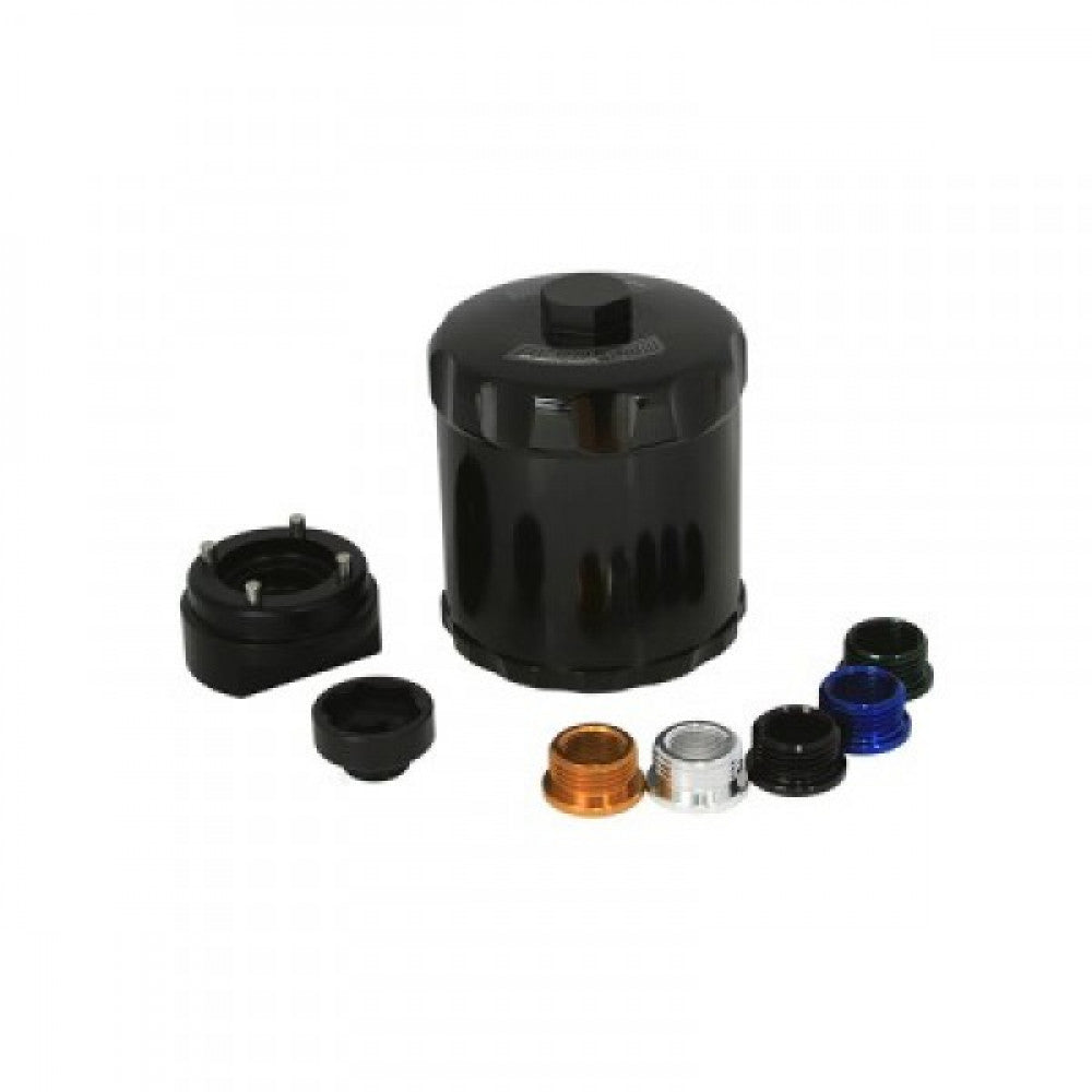 Universal Billet Oil Filter Black