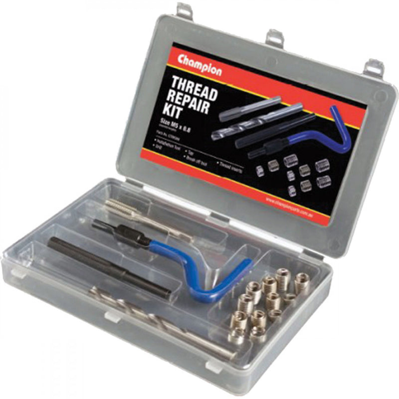 16Pc 3/16in Unc Thread Repair Kit