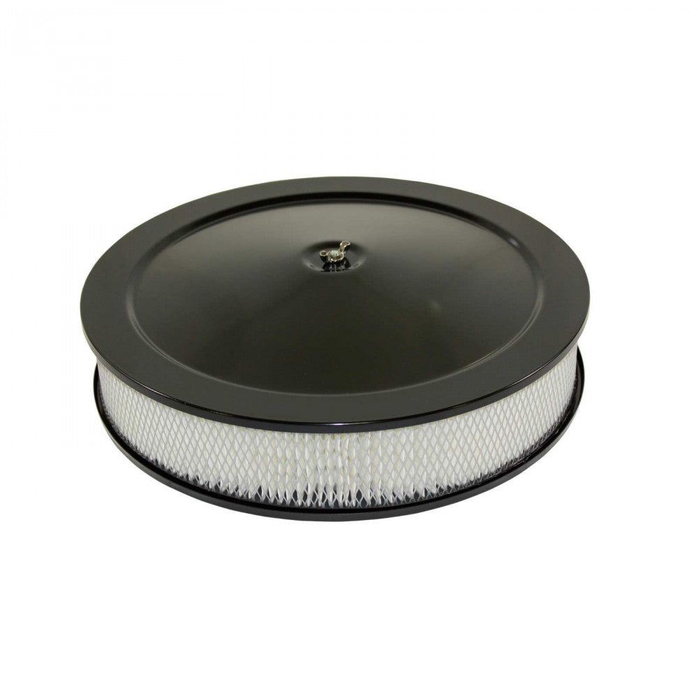 TSP Air Cleaner 14x3 Black Drop Base Each #4300BK