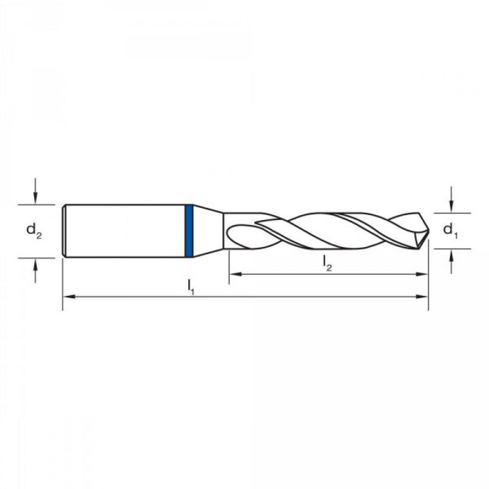 9.4mm R40 Va Black Magic Stub Drill