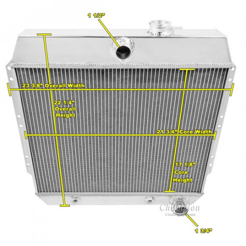 Champion Radiator Chevrolet 49-1954