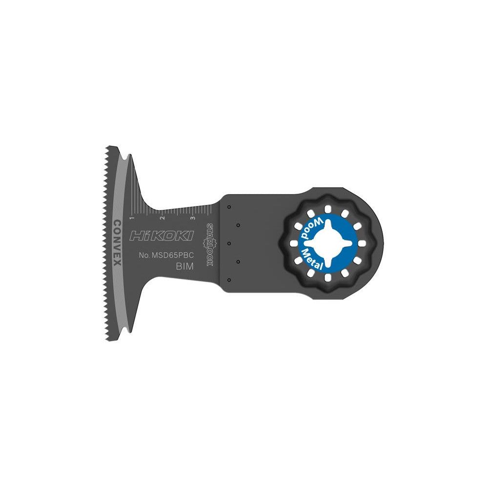 HiKOKI 40x65mm Multi Tool Starlock Blade - Metal/Wood