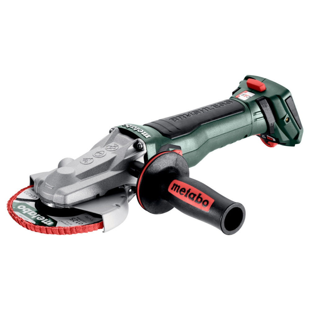 Metabo 18V 1100W Brushless Variable Speed Flathead Angle Grinder