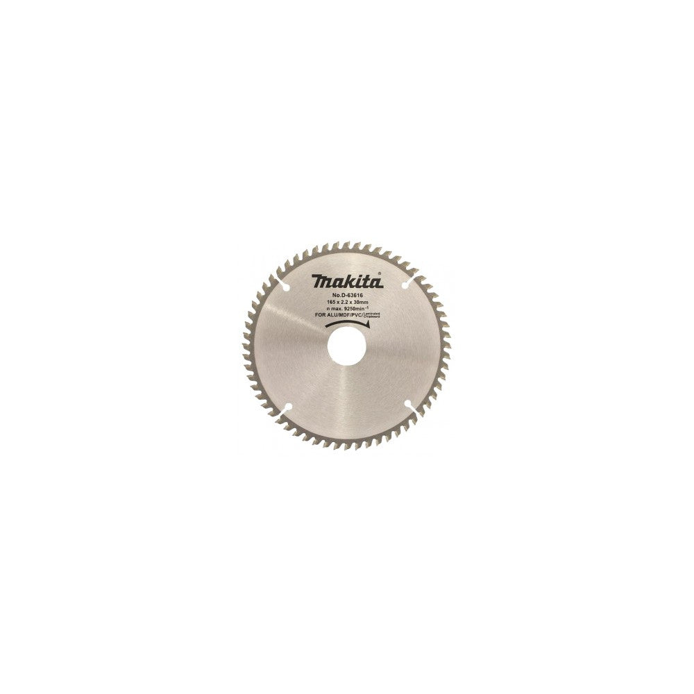 Makita Multi-Material TCT Blade 165mm 60T D-81197