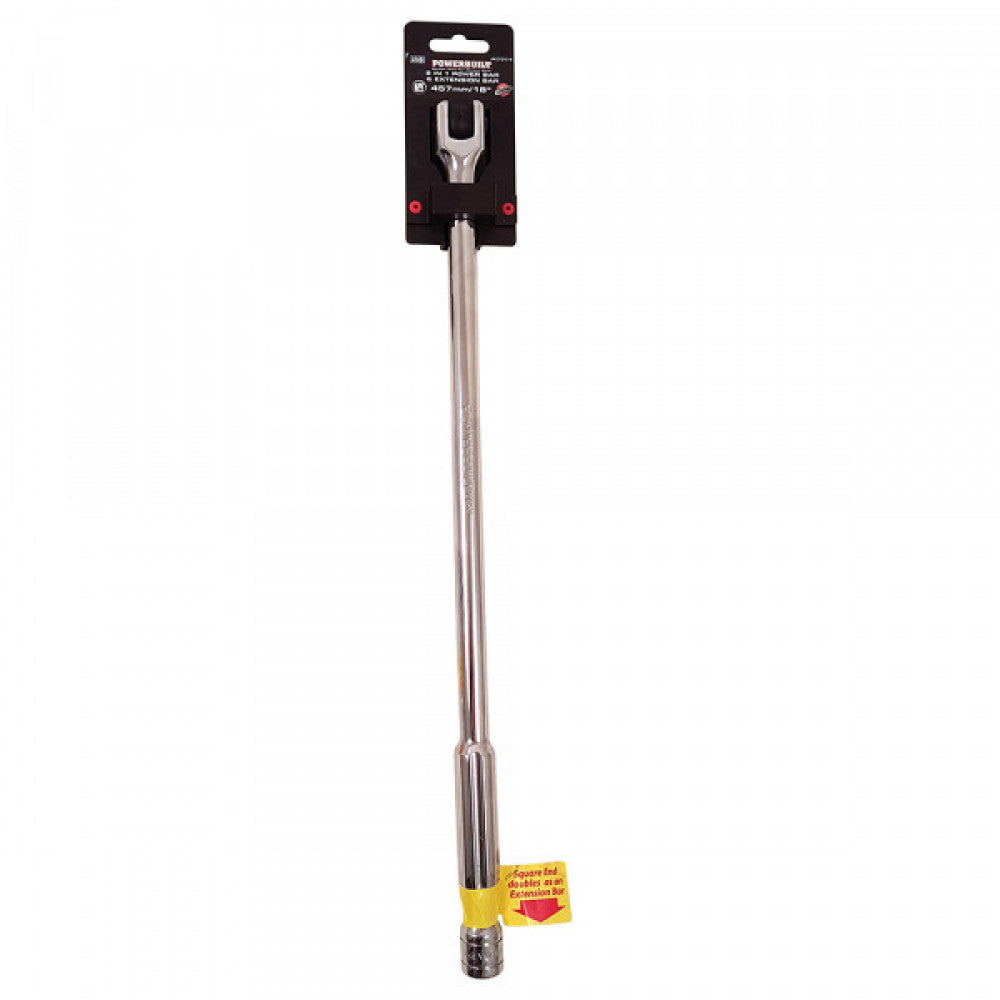 Powerbuilt 1/2Dr 455mm 2-In-1 Power Bar & Extension Bar