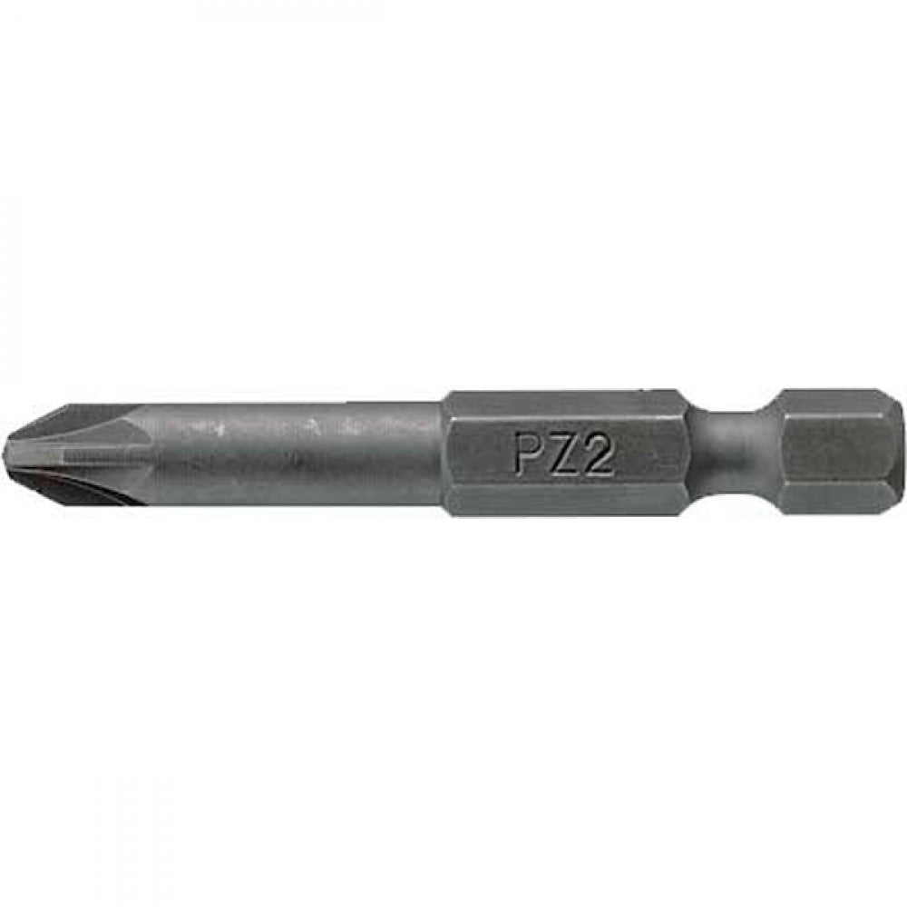 Teng 2Pc 1/4in Hex Pz#2 Bit x 70mm (L)