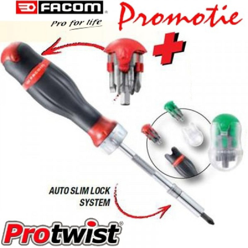 Facom ACL.1A Protwist Ratchet Screwdriver