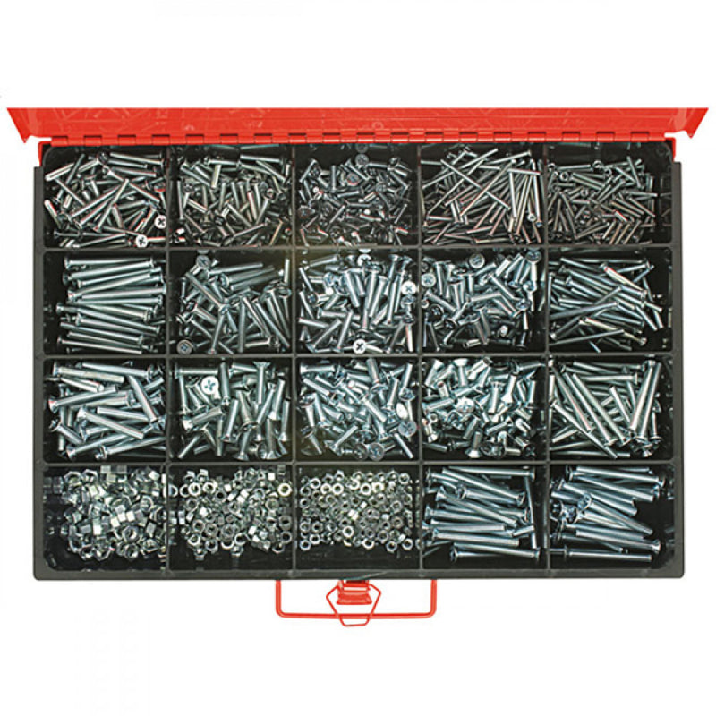 Champion Master Kit 1650Pc  Metric Machine Screw &