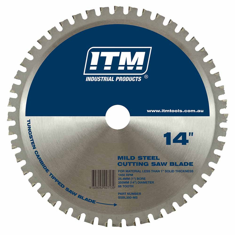 Itm 350mm Tct Mild Steel Cutting Blade 66T