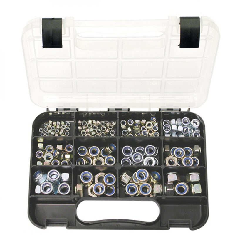 Gj Grab Kit 195Pc Self-Lock Nuts Metric