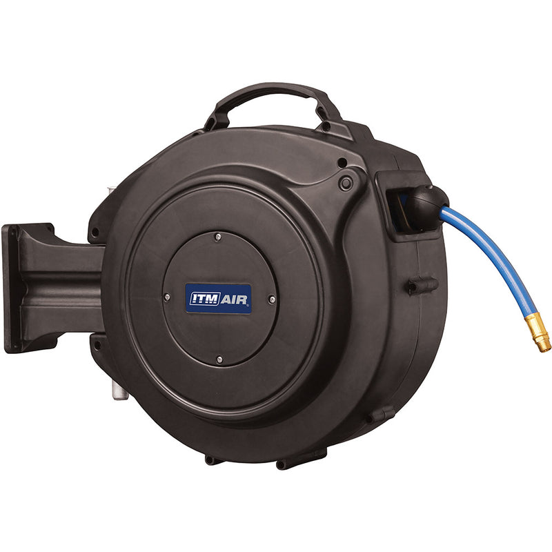 Itm Retractable Air Hose Reel W/10mm x 15M Pvc Air