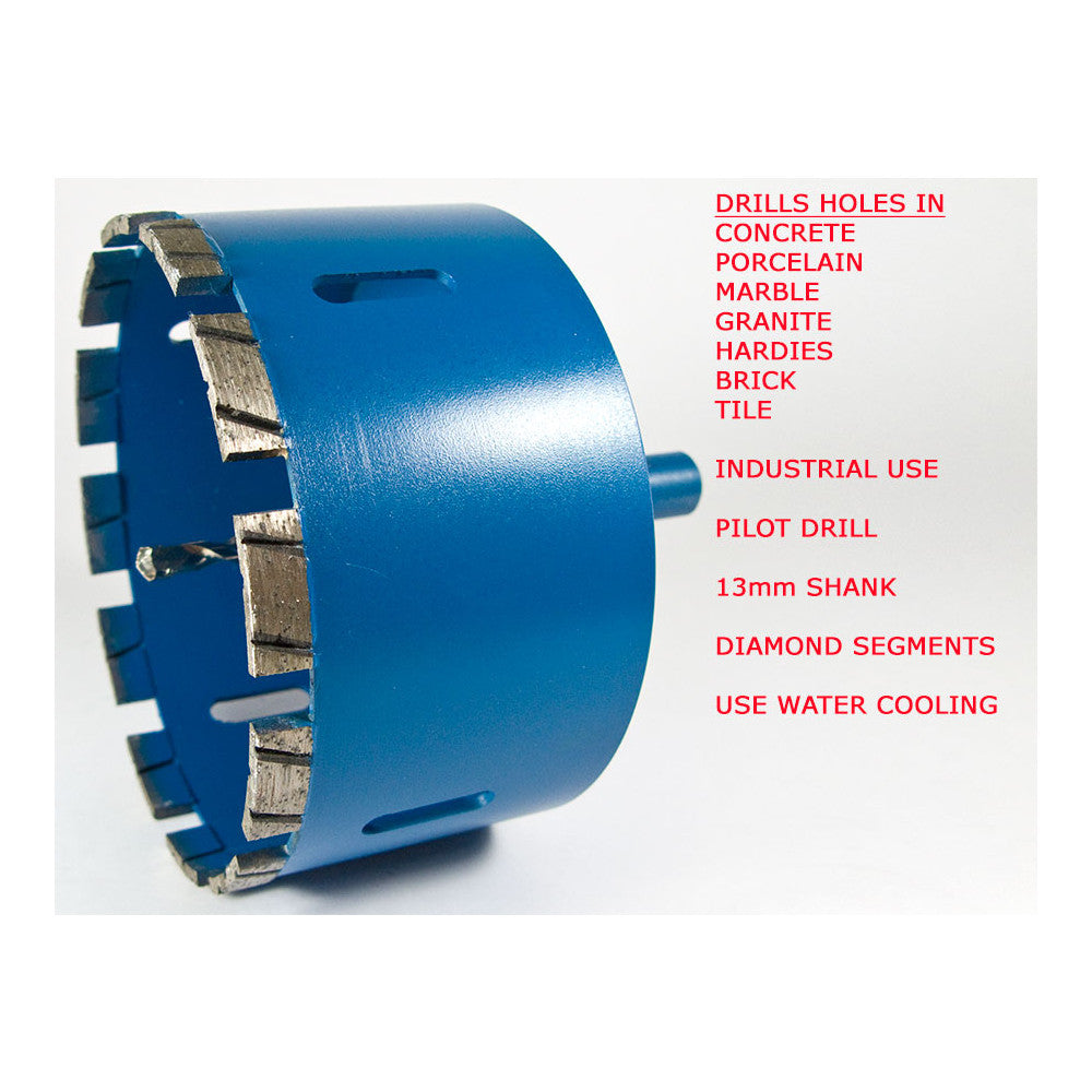Desic Diamond Core Drill Holesaw With Pilot 85mm